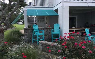Do you have an outdoor kitchen that needs shade, privacy and protection?